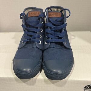 BANGS Men's Sz 5.                  Women’s Sz 6.5         Blue High-Top Sneakers